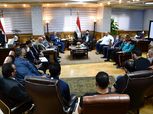 وزير الرياضة يجتمع مع أبطال المصارعة الرومانية المتأهلين للأولمبياد