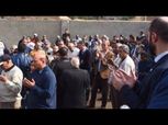 "الخطيب" يحضر جنازة إبراهيم الشيخ
