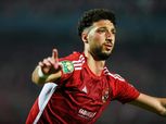 إصابة وسام أبو علي مهاجم الأهلي في مباراة فلسطين ولبنان