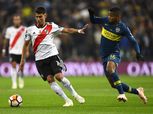 بالفيديو| حكم اللقاء يطرد لاعب بوكا جونيورز بعد تدخله العنيف على لاعب ريفر بليت