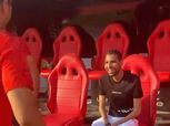 مؤمن زكريا يؤازر لاعبي الأهلي في التتش قبل مباراة الترجي «فيديو»