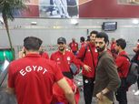 بالصور| بعثة المنتخب الوطني تصل إلى مطار القاهرة