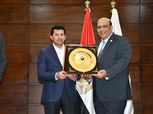 وزير الرياضة يكرم لاعبي المنتخبات الوطنية في الرماية والهوكي والريشة الطائرة والوشو كونغ فو