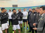 وزير الرياضة يحضر مران منتخب مصر اليوم استعدادا لمواجهة السنغال «صور»