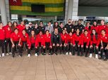 بعثة منتخب مصر للشابات تصل إلى توجو