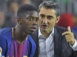 رئيس برشلونة يؤكد بقاء فالفيردي وديمبيالي مع الفريق