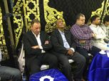 بالصور| الخطيب في عزاء لاعب شباب كرة اليد بالأهلي