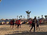 منتخب الشاطئية يواصل تدريباته استعدادا لبطولة كأس الأمم الأفريقية
