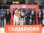 لبيب يحتفل بتتويج سلة الزمالك.. وهودج يقبل رأس لاعب الاتحاد «فيديو»