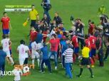بالفيديو| مشاجرة بين لاعبي الأهلي والزمالك بعد نهاية المباراة