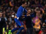 بالفيديو| "فرحة" نيمار الجنونية بعد فوز برشلونة بـ "كلاسيكو الأرض"