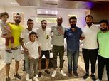 نجوم الزمالك يزورون مؤمن زكريا بقيادة "شيكابالا"
