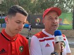 والد وشقيق "يوسف النصيري" نجم المغرب في مدرجات السلام لمؤازرته أمام جنوب أفريقيا