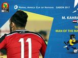 "كهربا" يفوز بجائزة رجل مباراة مصر والمغرب