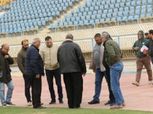 بالصور| وفد الشباب والرياضة يُعاين استاد الإسماعيلية قبل «أمم أفريقيا»