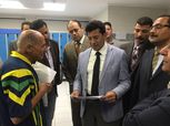 وزير الرياضة يتفقد مركز شباب الجزيرة استعدادا لاستقبال الزوار بالعيد