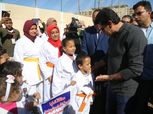 بالصور| وزير الرياضة يتفقد إستاد المنيا