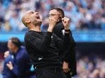 جوارديولا يبكي بعد تتويج مانشستر سيتي بلقب الدوري الإنجليزي