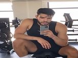 أزارو يتدرب منفردا في الجيم قبل العودة لمران الأهلي (صور)