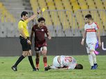 بالفيديو.. محمد إبراهيم ينفعل على حكم مباراة الزمالك ومصر المقاصة ويطالب بإنذار بن شرقي
