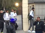 وصول الزمالك إلى ملعب بتروسبورت
