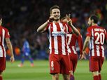 الشوط الأول| أتلتيكو مدريد يكسر حصون ليستر سيتي برأسية ساؤول بالأبطال