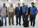 بالصور| محمد يوسف يصل العراق لتوقيع عقود تدريب الشرطة