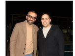 تيجانا وعبد العاطي والعاصي وجون إدوارد في حفل إفطار مركز التنمية الشبابية بزايد