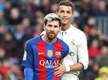 بالصور| على طريقة ميسي .. رونالدو يرفع قميصه في وجه جماهير برشلونة
