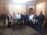 وزير الرياضة يلتقي مسئول المضمار بالاتحاد الدولي للدراجات