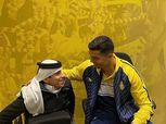رونالدو يظهر مع غانم المفتاح في مباراة النصر والطائي