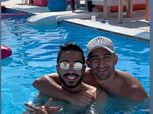 بالصور| "كهربا" يتحدى رئيس الزمالك من الساحل الشمالي