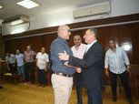 جلسة ودية بين الخطيب ومسئولي اتحاد اليد
