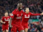 ليفربول يتقدم على نيوكاسل يونايتد في الشوط الأول بهدف نابي كيتا