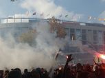 بالصور| استعدادات أولتراس برشلونة لـ"الكلاسيكو" أمام "كامب نو"