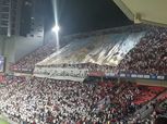 جماهير الزمالك تستقبل لاعبيها بالهتافات قبل انطلاق مواجهة الترجي
