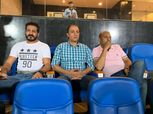 بالصور.. جهاز منتخب مصر يراقب مباراة بيراميدز وسموحة من مدرجات الدفاع الجوي