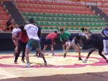 منتخب المصارعة الحرة ينافس على المراكز الأولى بالبطولة العربية
