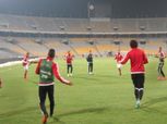 بالصور| المنتخب يخوض تدريبه الأول في برج العرب
