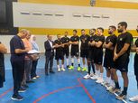 منتخب الطائرة يواصل استعداده لبطولة كأس التحدي واجتماع مع رئيس الاتحاد