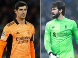 صراع ليفربول وريال مدريد.. أليسون ملك الانفرادات وكورتوا المنقذ
