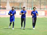 شريف إكرامي يؤدي فقرة تدريب إضافية في مران الأهلي