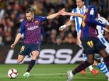 برشلونة يؤكد غياب جوردي ألبا أسبوعين للإصابة