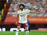 محمد النني على دكة بدلاء أرسنال ضد  فياريال في الدوري الأوروبي