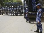 انتشار قوات مكافحة الشغب السودانية خارج ملعب مباراة الأهلي والهلال