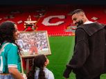 ظهور مفاجئ لمحمد صلاح في أنفيلد صحبة أسرته قبل وداع الريدز