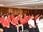 كشف طبي على لاعبي المنتخب الأولمبي قبل وديتي بنين «صور»