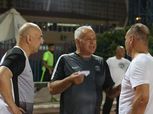 فرج عامر يجتمع بلاعبي سموحة قبل مواجهة الأهلي في الدوري
