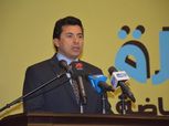 وزير الرياضة يلتقي مجموعة من الشباب الألمان