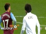 نقاش خاص بين محمد صلاح وتريزيجيه بعد مباراة ليفربول وأستون فيلا (فيديو)